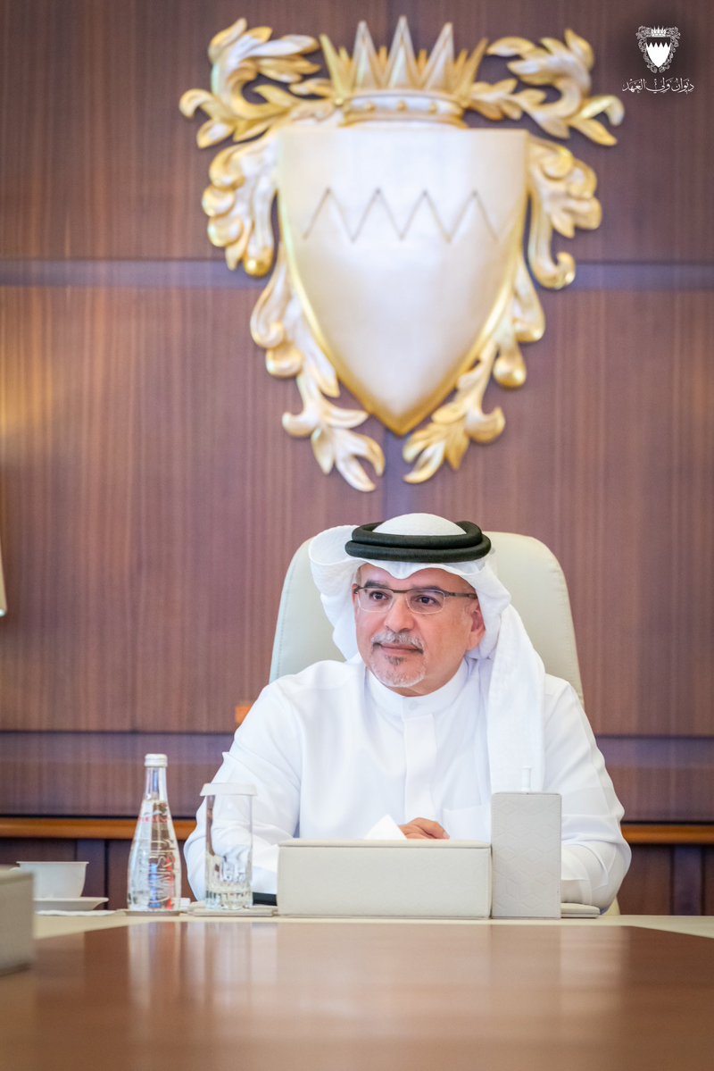 BahrainCPnews's tweet image. HRH the Crown Prince and Prime Minister, #Salman_bin_Hamad Al Khalifa, chairs the 515th meeting of the Government Executive Committee. The meeting reviewed developments in the national population census, and preparations for the 46th #GCC Supreme Council session in #Bahrain…