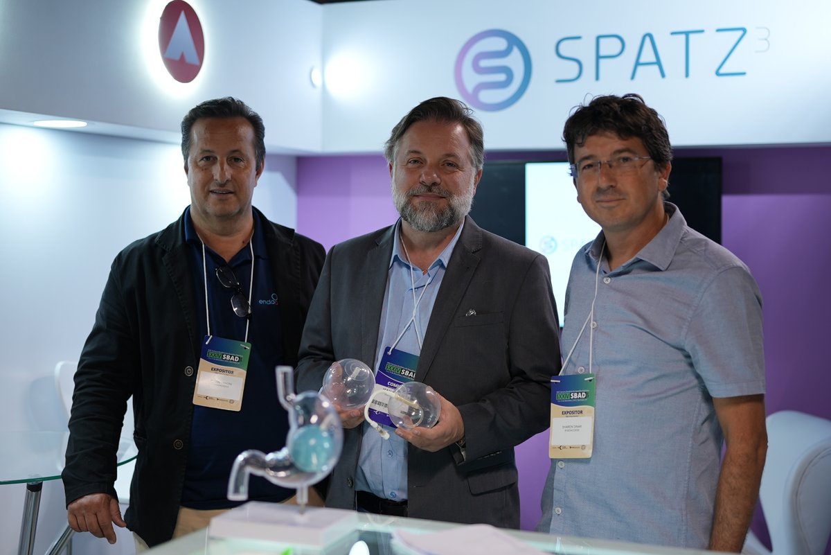Spatz3Balloon's tweet image. Our team, Sharon Dinar &amp;amp; Robiana Batista, attended SBAD 2025 in São Paulo, discussing endoscopic obesity care &amp;amp; the #Spatz3 Adjustable Balloon—the only fully adjustable system for better comfort &amp;amp; weight-loss outcomes. Excited for growth in Brazil!