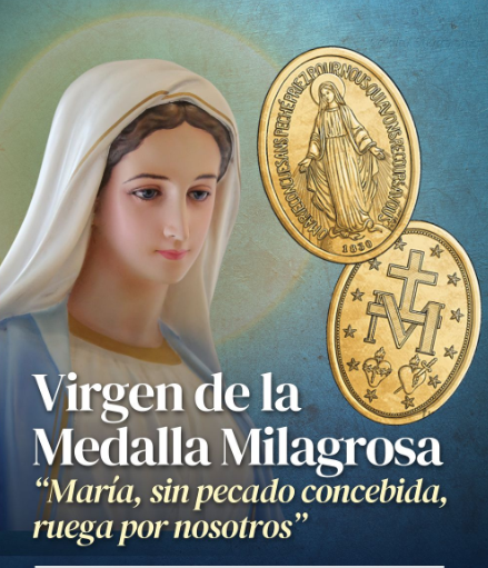 DruidBloggerOK's tweet image. 27 de noviembre.
Nuestra Señora de la #MedallaMilagrosa, ruega por nosotros🙏🩵