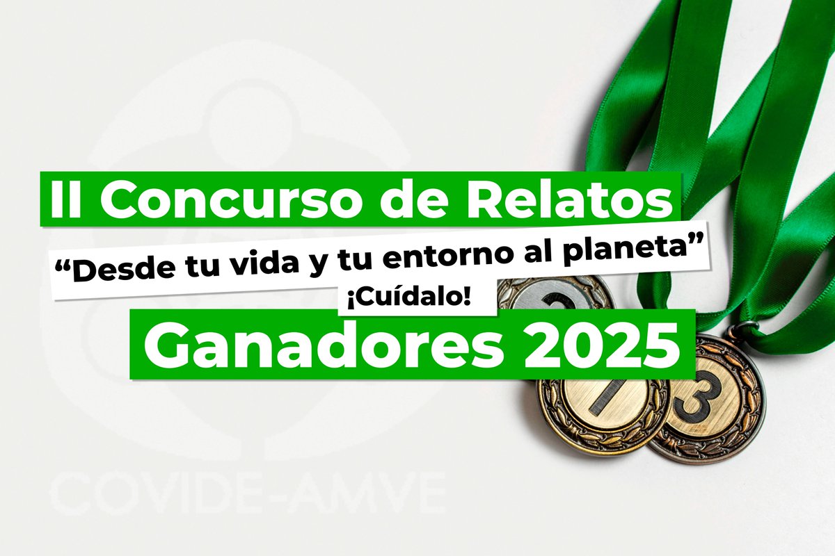 📢¡Ya tenemos ganadores del II Concurso Literario “Desde tu vida y tu entorno al planeta, cuídalo”!

🤗Gracias a todas las obras sociales, centros educativos y estudiantes que han participado con relatos llenos de esperanza

👉 Descubre aquí los ganadores: bit.ly/4p7Q6Ma