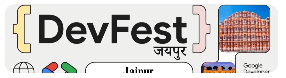 DevfestJaipur's tweet photo. Hello Jaipur 🙏,
Wait is over now for #devfest2025
RSVP here : https://t.co/pPp1QkVezc
#devfestjaipur #devfest2025jaipur #gdgjaipur #gdgindia https://t.co/XGVgxpGfXd