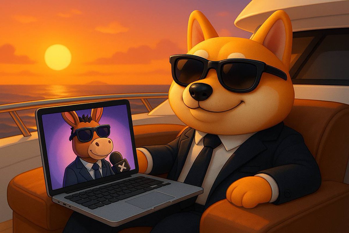 Don’t sleep on this one!
Today at 16:00 UTC we’re going live with <a href="/based_elnen/">Based Elnen</a> and $GDK 
You definitely want to be there. 🚀🔥