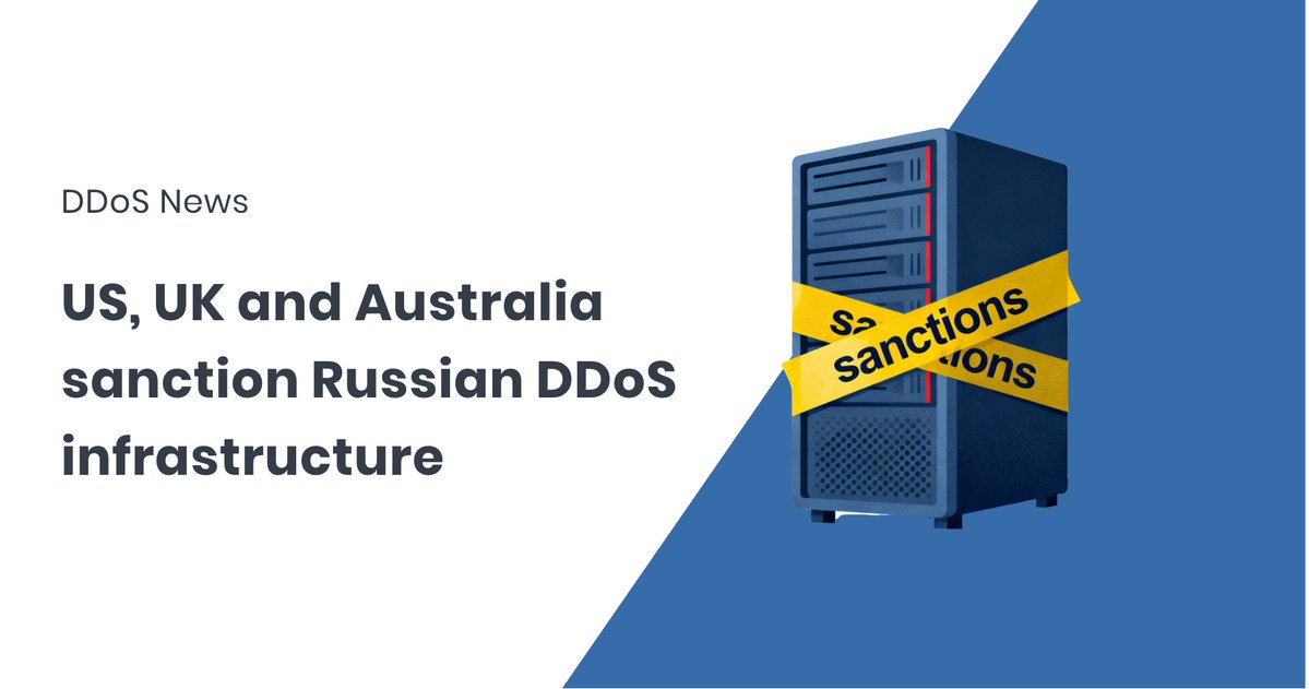 FastNetMon's tweet image. Sanctions hit Russian hosting networks long used by DDoS and ransomware groups. Read the news: eu1.hubs.ly/H0pV62f0

#DDoS #ransomware #threatintel #cybersecurity