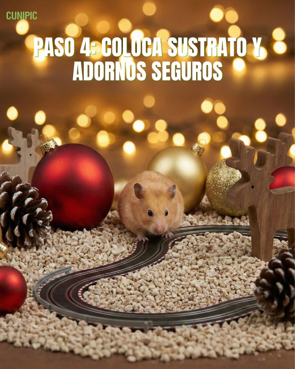 Mini ciudad Navideña 🎄🐹 Estas fiestas, crea un mini mundo lleno de magia para el más pequeño de la casa. Es un DIY fácil, seguro y súper divertido ✨

#HamstersFelices #NavidadCunipic #DIYNavideño #AldeaNavideña #EnriquecimientoAnimal #CunipicTips
