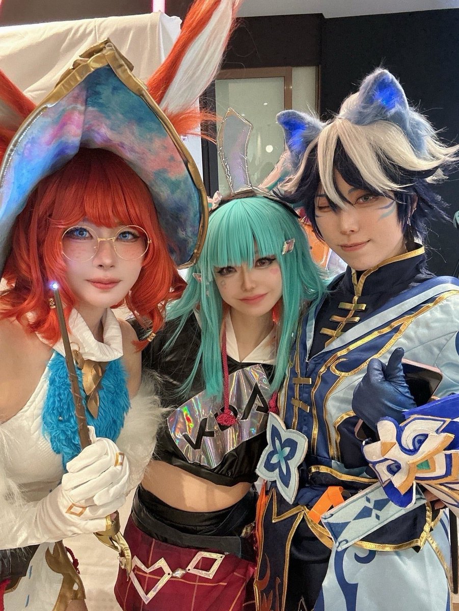 mari_maeri's tweet image. lulの思い出2〜
推しのニーコとエズと写真撮れて嬉しすぎた♡ケインも募集中！！

エズ@chiicos9 
ニーコ@uxu2_o0 

#lulやったー