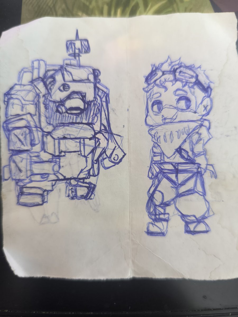 saggs126's tweet photo. I know i should be doing comms on free hours after bar work, yet arc Raiders got me hooked, Even to think and Made some oc based in it https://t.co/YKnfXSluOn