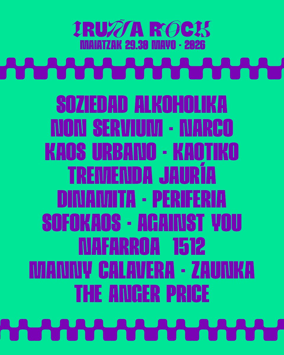 IRUÑA ROCK tweet media