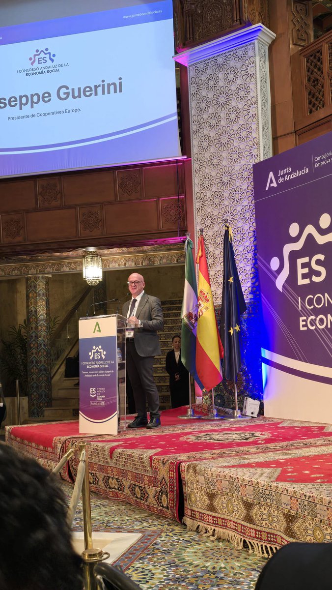 GiuseppeGuerin1's tweet image. La economía social tiene la fuerza para guiar el cambio.
Tiene la legitimidad para inspirar confianza.
Y tiene la capacidad para demostrar que el crecimiento económico y la justicia social no son objetivos opuestos, sino dos partes inseparables del mismo proyecto europeo.