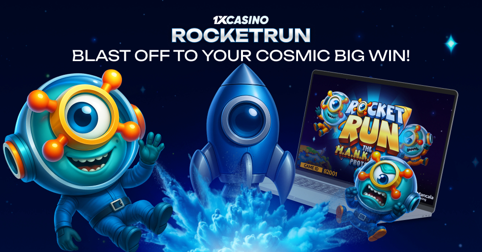 1XCasinoX's tweet image. 💥 Rocketrun by Mancala at 1XCasino!
5×3 reels, Meteor ☄️, Magnet 🧲, Laser 🔫, Coins 💰, and a Crash Bonus up to 20,000× your bet!
Spin the reels and catch your cosmic Big Win! 🌌🚀

bit.ly/46R6g6n

#dreambigwinbig #winningstrategy #spinmagic