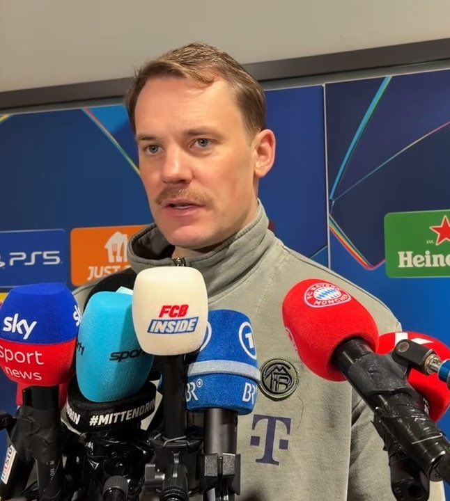 🚨🚨🚨🚨🗣️ مانويل نوير:

لم أرَ فريقًا ينفّذ الركلات الركنية كما فعل آرسنال.

في كل مرة يحصلون فيها على ركلة ركنية، كانوا يحتفلون وكأنها ركلة جزاء 😅