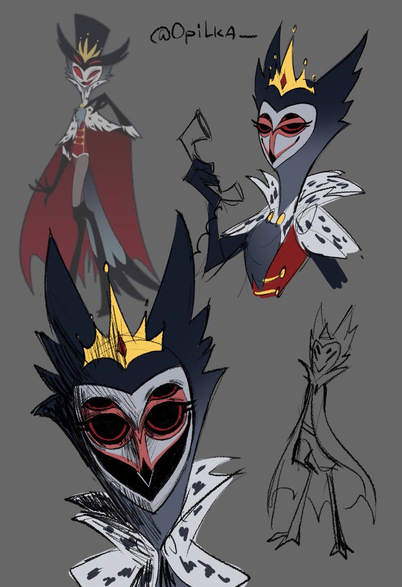 Opilka_'s tweet image. Creepy Stolos 

#helluvaboss #helluvabossStolas #Stolas