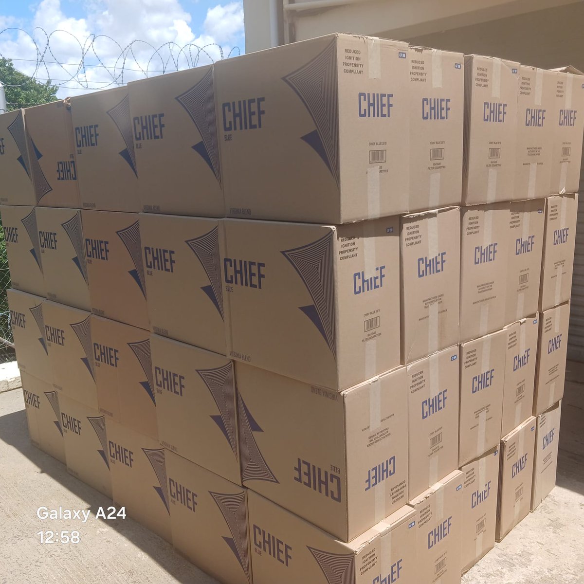 _ArriveAlive's tweet image. Significant seizure of illicit cigarettes and the arrest of one suspect in Ficksburg

arrr.co.za/qxb4q

#ArriveAlive #illicitcigarettes @SAPoliceService