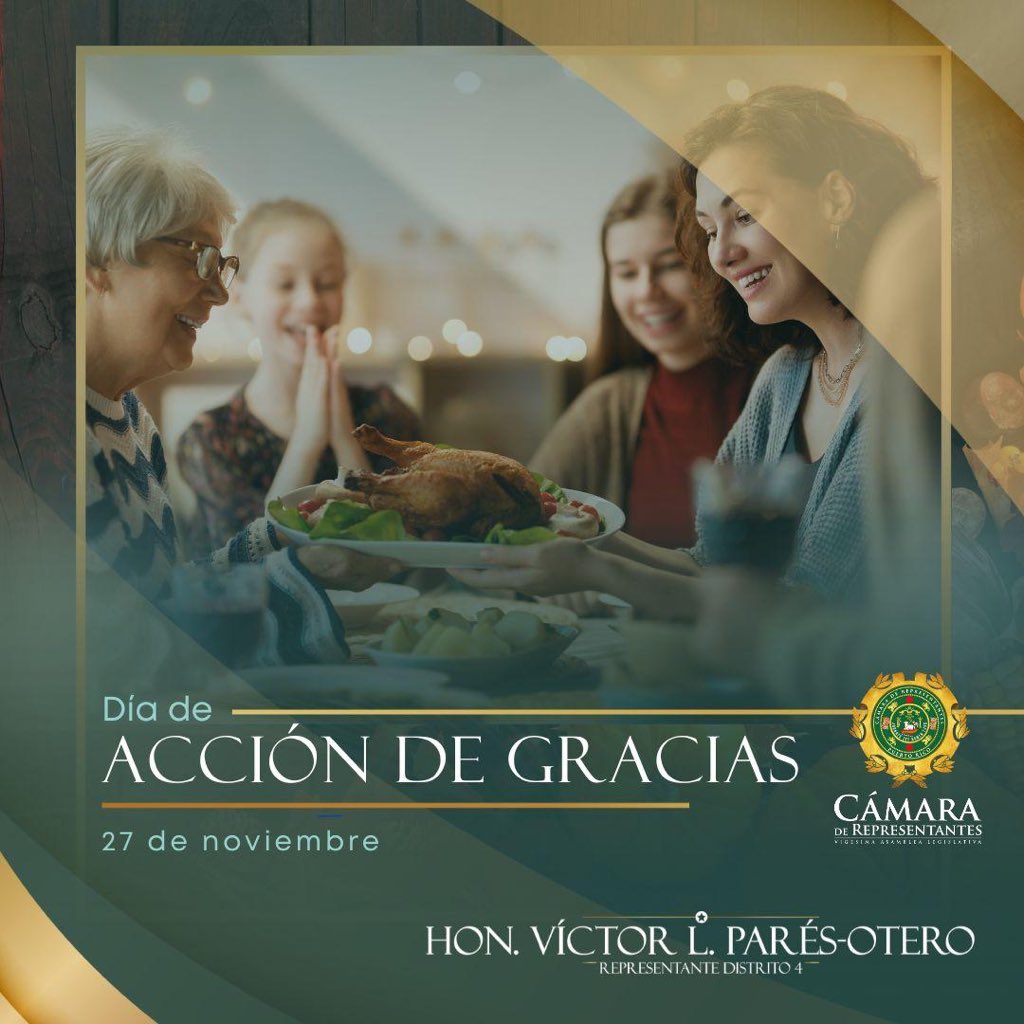 ¡Feliz Día de Acción de Gracias a todos! 🦃