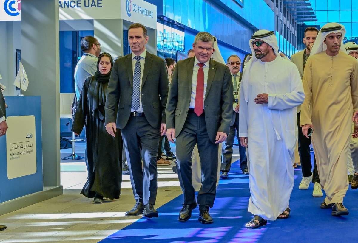 NicDamianou's tweet photo. 📌 Honoured to open the first-ever Middle East edition of the Doers Summit hosted by @DSiliconOasis , along with the UAE Minister of Economy, HE Abdulla Bin Touq Al Marri.

The event was held under the patronage and in the presence of His @HHAhmedBinSaeed , Chairman of @diezaofficial .

Born in Limassol, grown in Athens, and now landing in Dubai, the #DoersSummit is proof that the innovation map is shifting, driven by bold ecosystems that choose to connect, co-create and scale together. This moment reflects:

🔹 the rise of Cyprus’ innovation ecosystem, and
🔹 the deepening bridges between #Europe and the region, and the strong bilateral relations between 🇨🇾-🇦🇪 — especially in #technology and #innovation. As we approach our Presidency of the Council of the EU, Cyprus is committed to further strengthening these relations, capitalizing on its strategic location and elevated geopolitical standing.

👉 The event also featured the 1st Annual General Meeting of the #Cyprus-#UAE Business Council, marking a new phase in the growing economic and business partnership between the two countries.