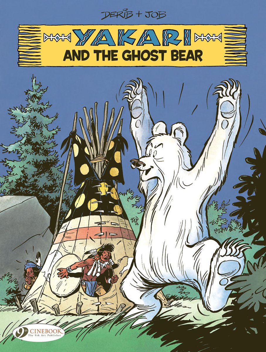 Out this month: Yakari 23 – Yakari and the Ghost Bear

Yakari befriends a mysterious white bear — but a hunter’s obsession puts his new friend at risk. A gentle, nature-filled adventure for all ages.

#Yakari #KidsComics #AdventureComics #NewRelease