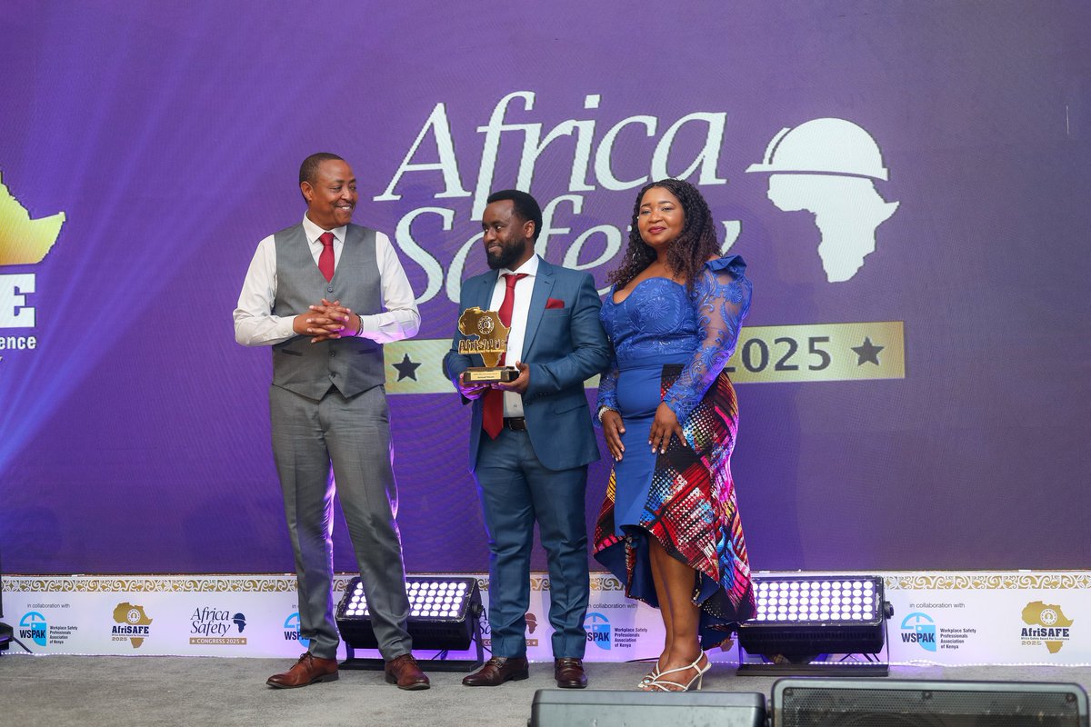 Kudos to Hormuud Telecom Somalia Inc for bagging the AfriSAFE 2025 Telecommunications Company of the Year. 

We applaud you for showing exceptional dedication, 
commitment, consistency, direction, and involvement in environmental health, safety, and employee well-being,