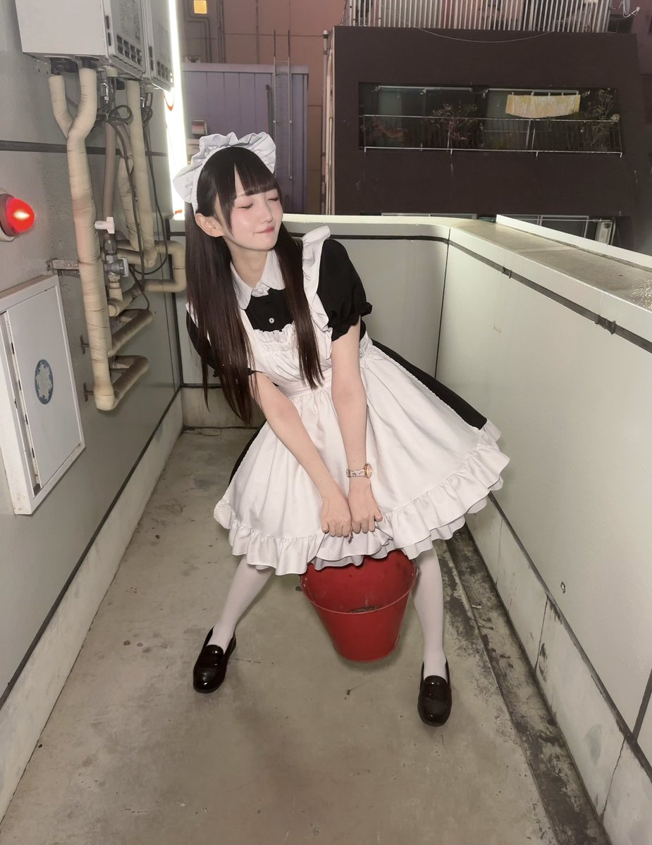 maid_berry1's tweet image. お掃除だってがんばります！