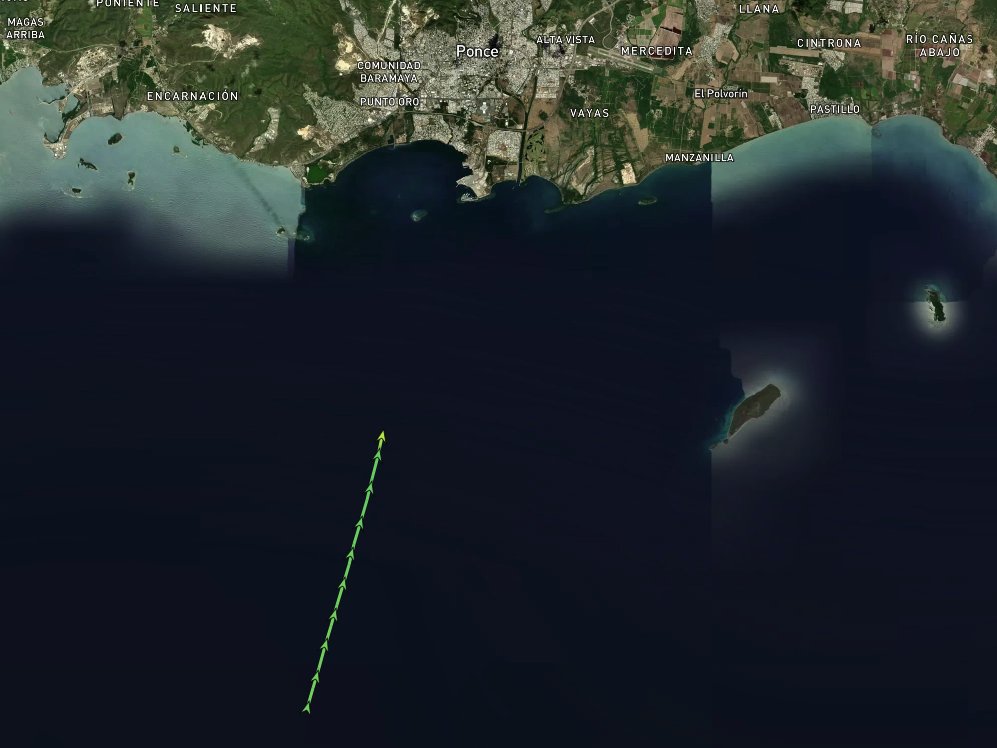 🚨ACTUALIZACIÓN🚨

El USNS KANAWHA (buque de abastecimiento) emite su señal cerca del Muelle de Ponce, Ponce, Puerto Rico 🇵🇷.
<a href="/MichaelBonet8/">Michael Bonet 🇵🇷</a>