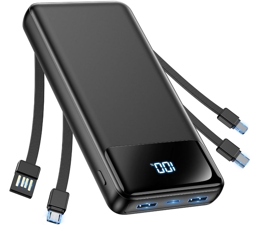 TechGlow001's tweet image. 🔋 Ultimate Power Beast! 
✅ 4 Built-in Cables 🔌 &amp;amp; 6 Devices Simultaneously 📱📱📱📱📱📱
✅ Super Fast Charging ⚡ &amp;amp; LCD Power Display 🔢
✅ PSE Certified ✅ &amp;amp; Ultra Portable 💼
Perfect for Group Trips &amp;amp; Emergency Power! 🚀✨
#PowerBank #TechGadget #FollowForFollow #GoodFind