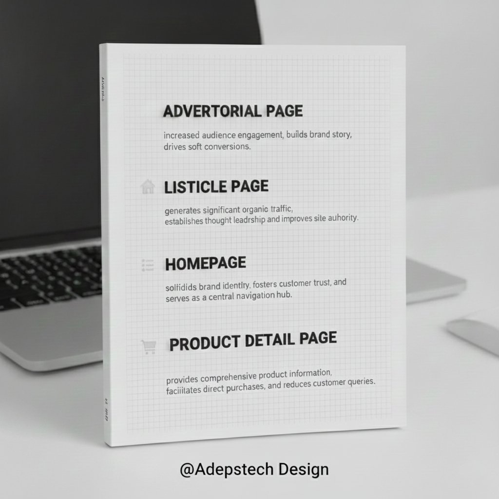 AdepsTech's tweet image. Your website is the engine of your brand. But is it running on all full capacity

You need all key pages like a Homepage, Advertorial, Listicle, and PDP, To boost your brand growth.

Don’t just build a site build a system that sells.

Ready to Build a system that works? DM