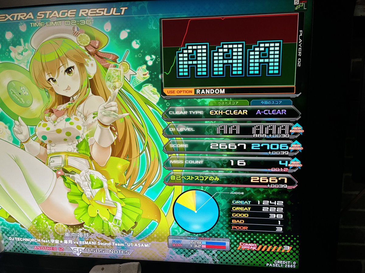 チャンネルだけでなくビートマニアも成長してることに気づき、涙