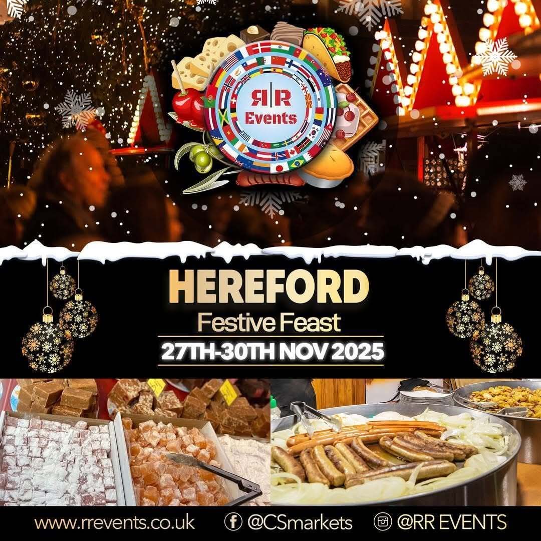 World Food Market in High Town today until Sunday 🥘🍲🌮🥗🍿🍜🥡🍔🍟🍕🌯🫔🥙🥣