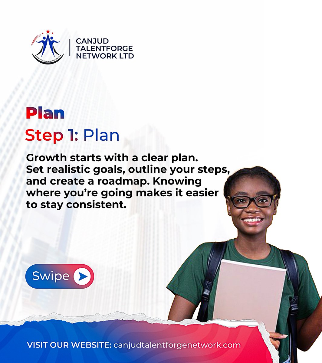 Canjudtweets's tweet photo. By following these steps, you can turn inconsistency into progress. Stay focused, build habits, and begin achieving results you once thought were impossible.
Canjud TalentForge Network helps people like you stay consistent on your growth journey.
#Motivation #YOUTH https://t.co/HLPSFHhWsF