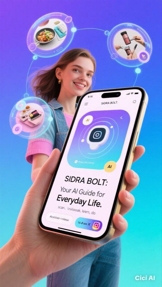 OladipoAbd55825's tweet image. Meet the AI that actually gets things done — SIDRA BOLT ⚡. Helping you cook, fix, learn, and glow like a pro.
🔗 Invest

sidrastart.com/project/be6a49…

#SIDRABolt #SmartSupport #ModernLiving