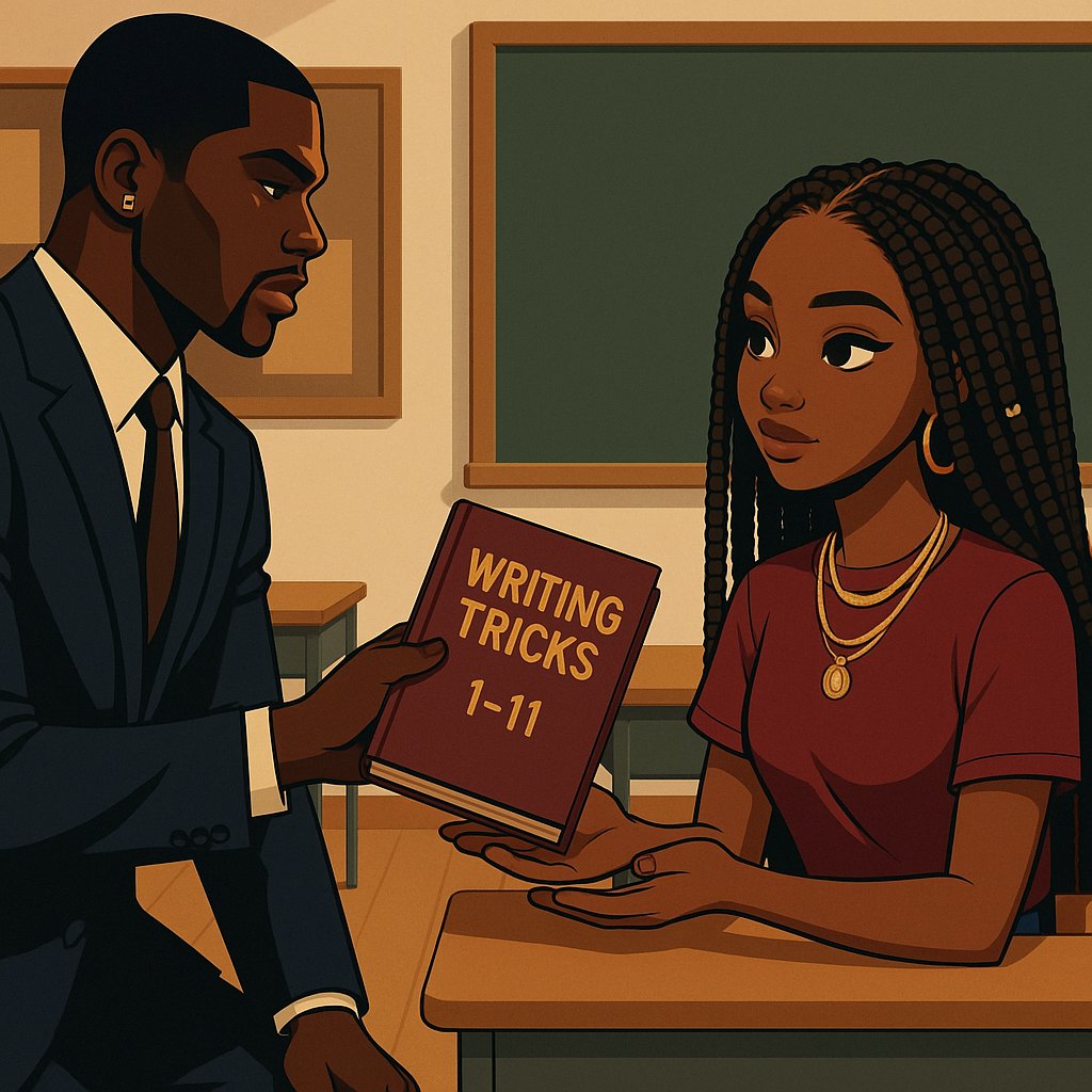 Decentral_Diva's tweet image. here&apos;s a summary of the writing tricks you never knew by @big_sensei

1. make your first line something that makes people want to keep reading

2. you only have about 3 seconds to grab attention, so skip long intros and start with tension

3. don’t give everything away at once;…