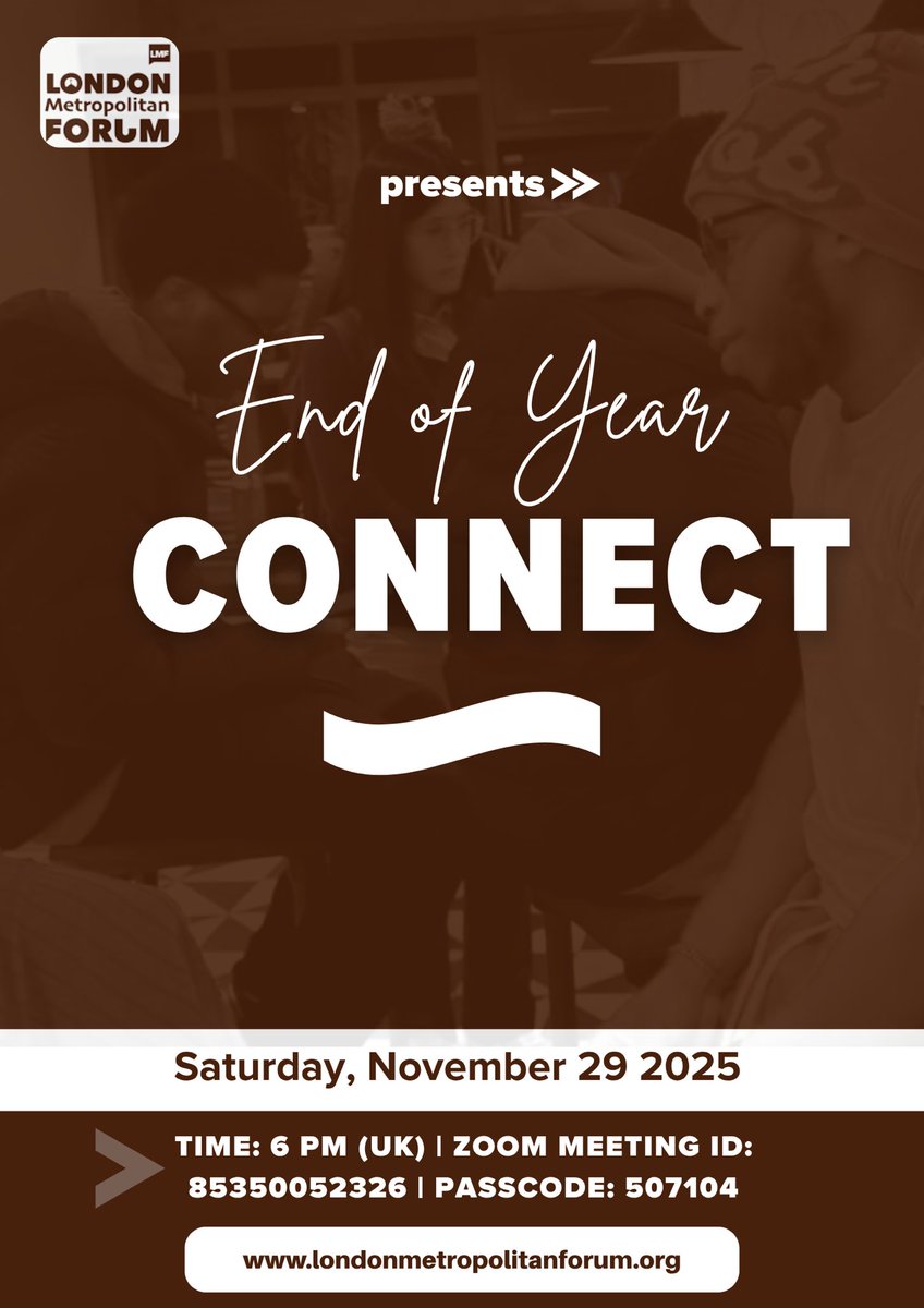 ForumLmf's tweet photo. End of Year Connect is almost here, and the timing couldn’t be better.

We’ve walked through highs, lows, lessons, and victories, and now we get to pause and gather as a family.

This isn’t just another event. 

Let’s end well and rise stronger.
See y’all soon! 🙏🏿😁😊🙌🏿
#youth https://t.co/DVlmOayfpv