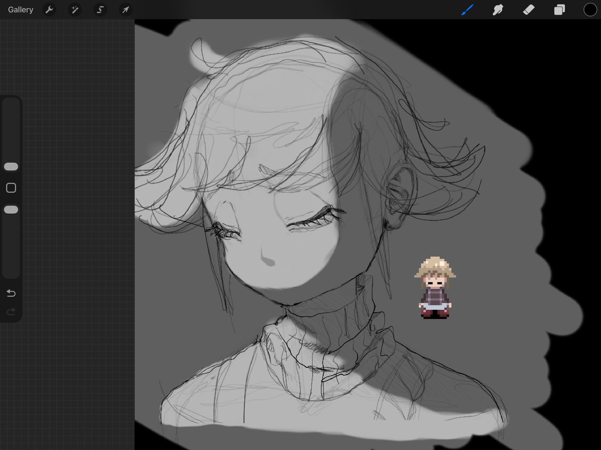 Borbpy's tweet image. uro doodle 😴