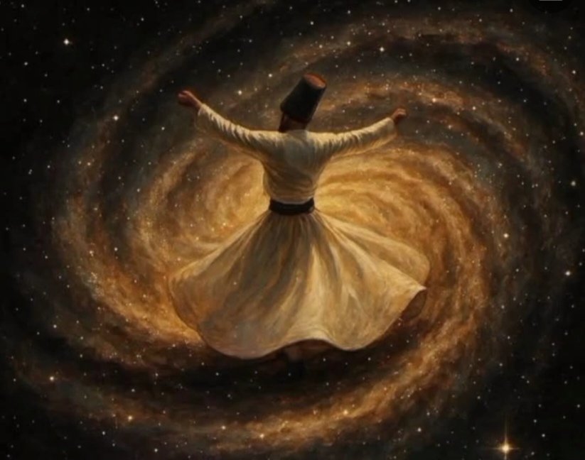 Kendi Mesîh’ini darağacında öldürse bile öldürdü diye şüphelenen Hıristiyan’dır ancak, inanan bu şüpheye düşmez. Âşıkların her biri bir Mansûr’dur, kendini öldürtür; âşık olmayansa kendini bile bile öldürür gider.
Hz. Pir Mevlâna (k.s)