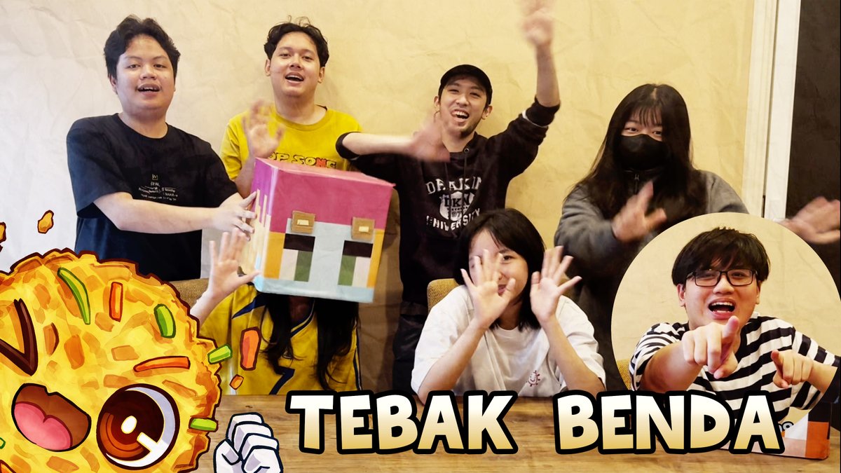 NEW VIDEO !!
Bakwan Berkawan main game tebak benda. Menurut kalian benda mana yang paling aneh??

🔗: youtu.be/nYTvili9Xj4

#BakwanBerkawan #YouTube