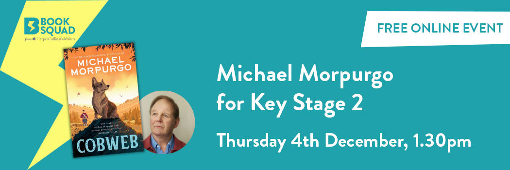 BarringtonStoke's tweet image. Calling all teachers! Check out this brilliant free school event coming up next week from #Booksquad. Learn more and sign up for your virtual visit with #MichaelMorpurgo here: bit.ly/43SEqV5 @HarperCollinsCh @FarshoreBooks @CollinsPrimary