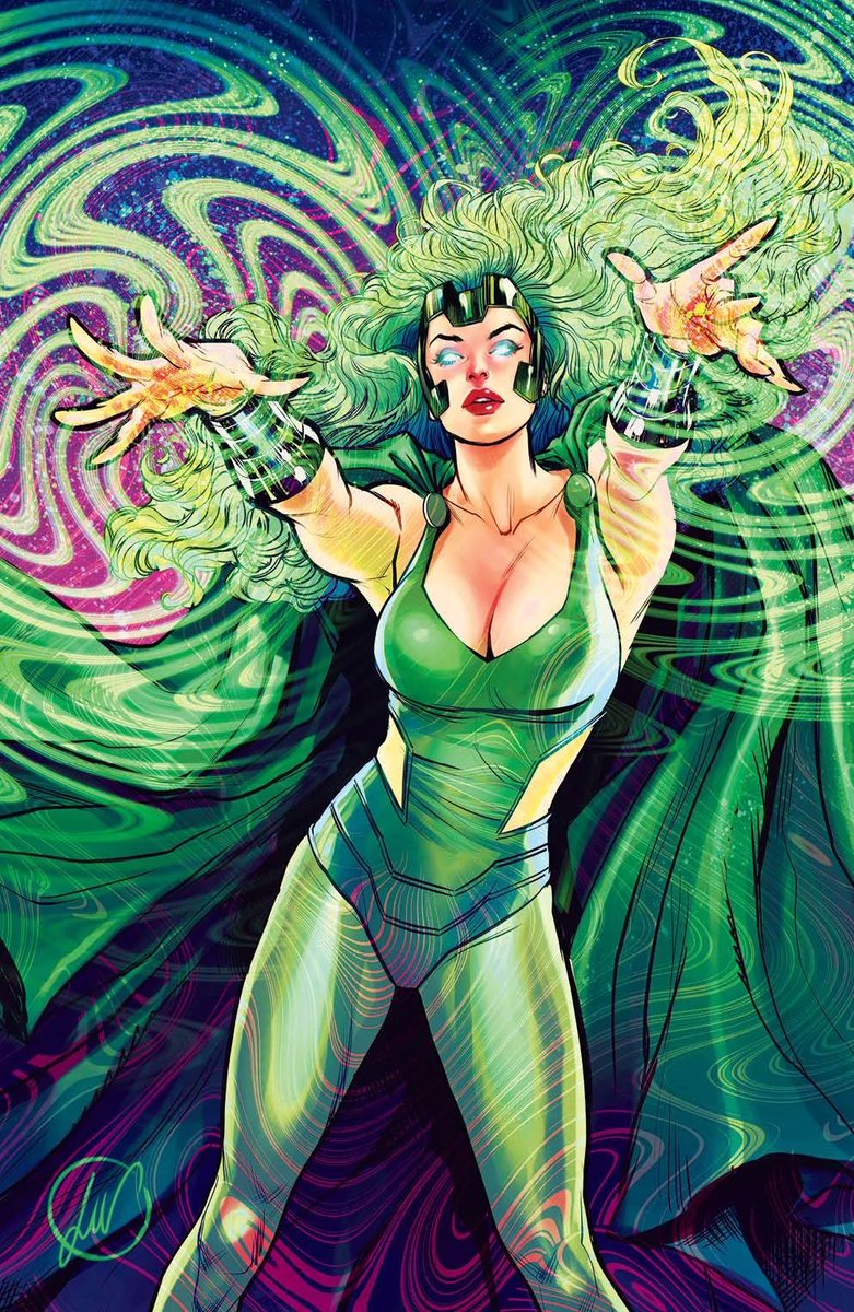Polaris, alias Lorna Dane, mutante américaine et fille de Magneto (révélation tardive). Longtemps tiraillée entre héritage et identité. Proche d’Havok, membre clé de X-Factor, alliée récurrente des X-Men. Relations fortes avec Scarlet Witch et Quicksilver. #XMen #Polaris