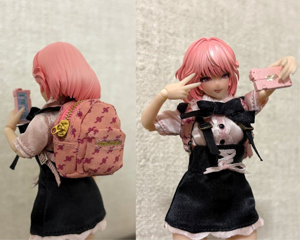 fabterraceiwate's tweet image. 🌸#NTいわて出展者紹介(13/22)🌸

【ブース名】佐藤貴義( @96sukekiyo )

【展示内容】ミニチュアの服・靴・カバン

主に1/12サイズの人形用の服などをを作っています。今年は地雷系コーデです。