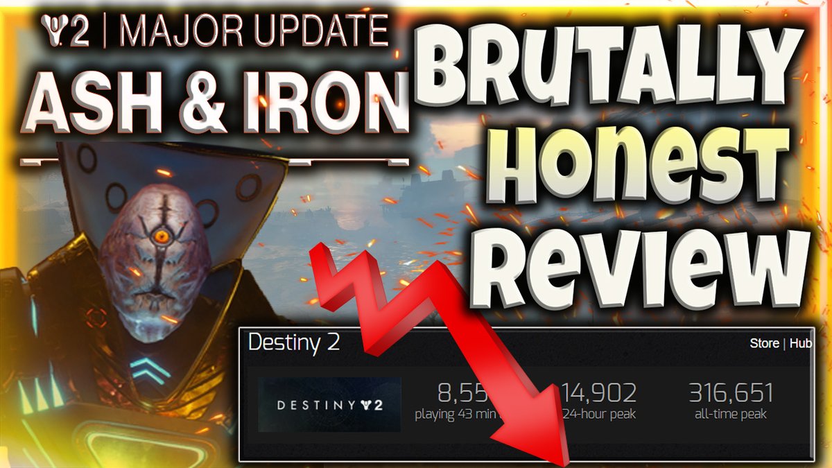 Destiny 2: Ash &amp; Iron, The Reason Why Renegades Shouldn't Give You HOPE youtu.be/Q61-OPIafRU