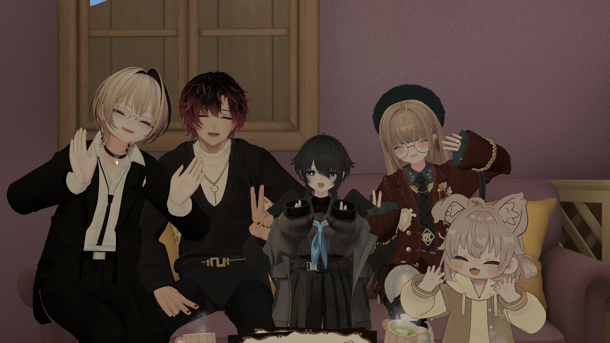VRCtenten's tweet photo. 初めて自分が「ノイズ」に感じるほど完成したカフェ系イベント。誰にも紹介せずに、何度でも楽しみ続けたいほどに…。悔しいけどここまでの完成度は類を見ない。接客されつつ観劇している気分になれる愛くるしい学生達。清らかで精巧で、複雑で奥深いRP。筆舌に尽くしがたい。ALT　#ほしくず教室 https://t.co/4v0jvHUc9U