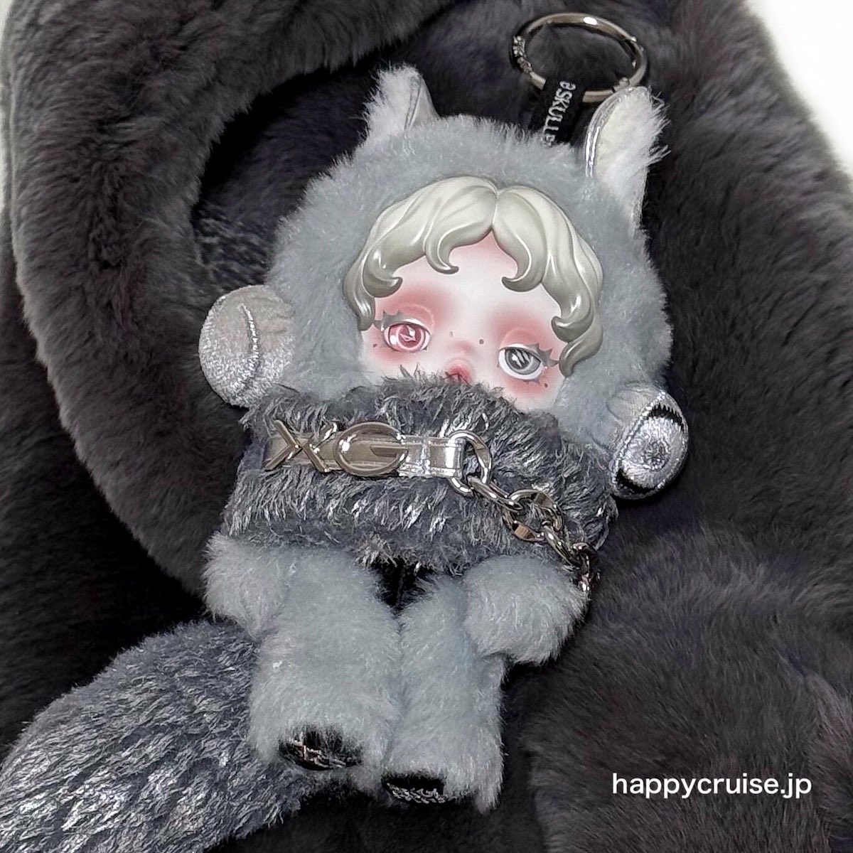 スカルパンダ XG 日本限定 ポップマート ぬいぐるみペンダント スカル