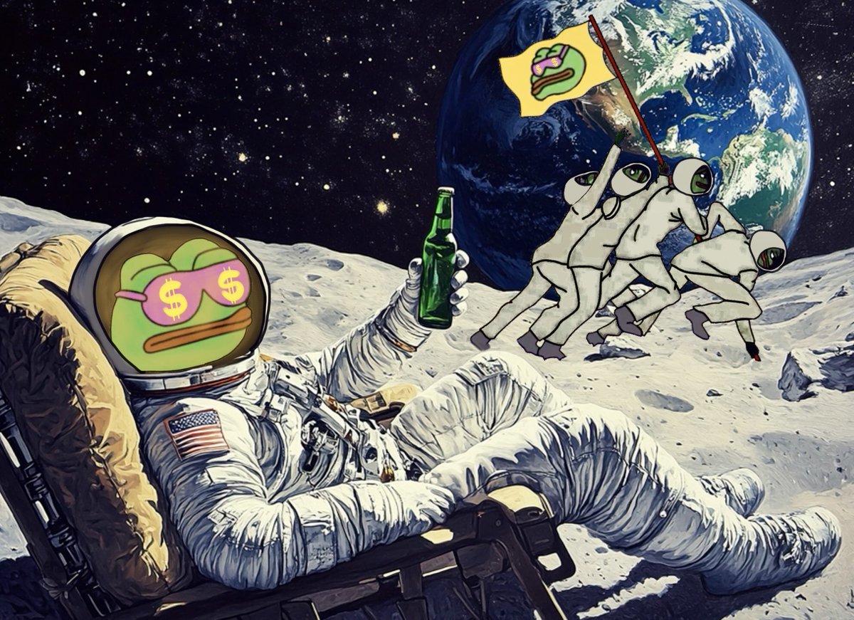 Moon will be ours, cheers 🐸⚔️

$WEPE #meme #ct