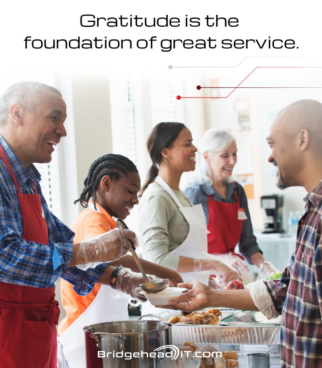 bridgeheadit's tweet image. We’re thankful for the trust our clients place in us — and the opportunity to protect what matters most.
From our team to yours, Happy Thanksgiving! 🧡
#BridgeheadGratitude #ClientTrust #ThankfulTech