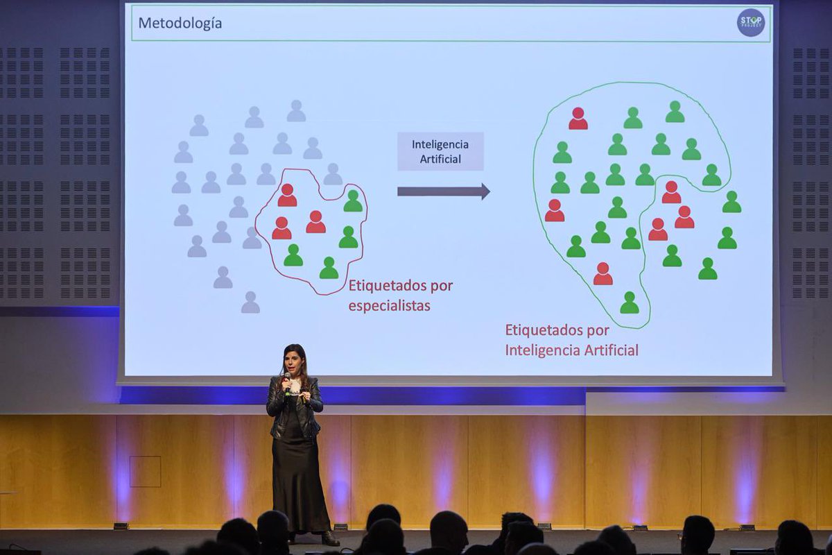 plainconcepts's tweet image. En “Cuando la IA salva vidas”, Ana Freire nos presenta STOP, un proyecto pionero que analiza de forma responsable datos en redes sociales para detectar señales tempranas de malestar y dirigir a personas en riesgo hacia canales gratuitos de apoyo emocional.🧠

#STechDay2025bcn 🚀