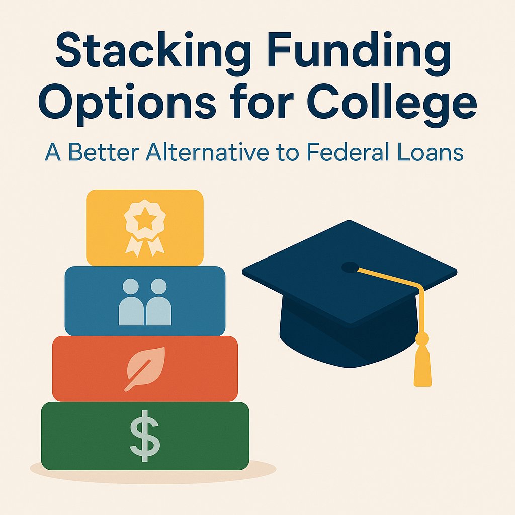 InnovativeEdu's tweet photo. Teaching + nursing didn’t “lose” anything.
They still get federal loans—now with caps meant to stop crushing debt.
Huge federal loans aren't the best option anyway.
Better strategy? STACKING: scholarships + employer support + service programs.
More at: https://t.co/6od0aUPkDN https://t.co/BIXhKJVTej