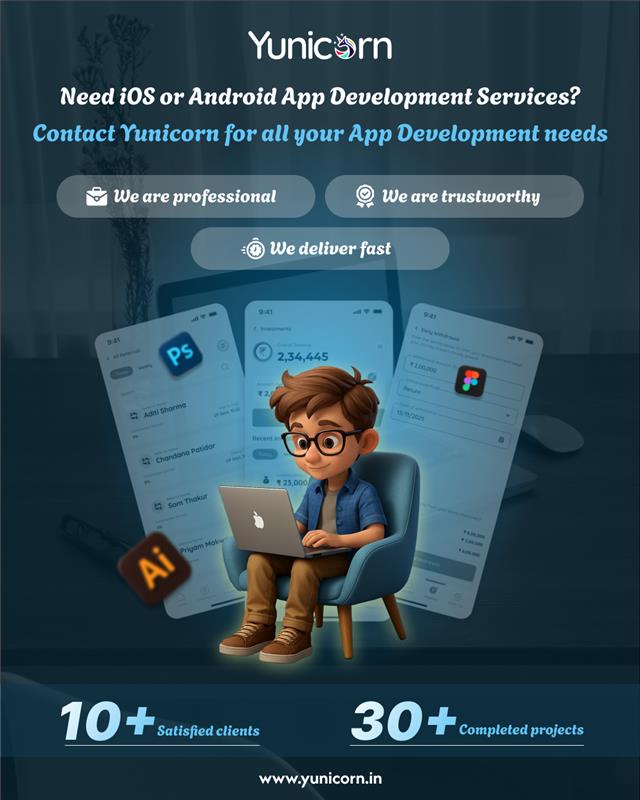 yunicorngroup's tweet image. Your dream app deserves the right team.
From concept to launch we build it all with speed and precision!✍️

#AppDevelopers #MobileAppDesign #Yunicorn #TimesBlackICICIBankCard #WPL2026