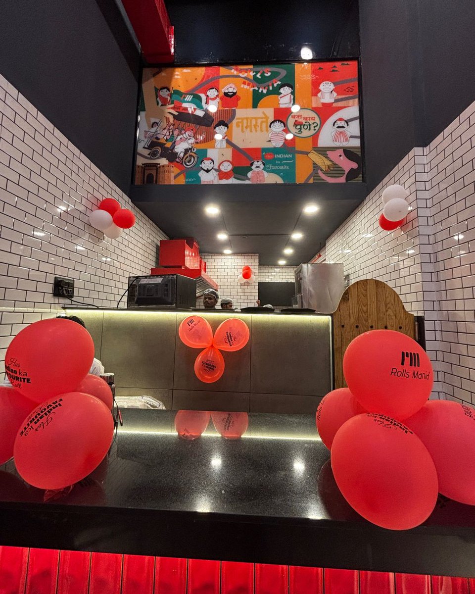 RollsMania20820's tweet image. नमस्कार किवळे!!
 Rolls Mania आलं आहे तुमच्या शेजारी!! मगं कधी येताय टेस्ट करायला?
📍Kiwale, Pune
Sr.No.39,SHOP NO.14,WING-B.VISION ARISTO,NEAR MUKAI CHOWK,VIKAS NAGAR,KIVALE,PUNE-412101, PUNE - PCMC
#rollsmania #newstore #pcmc #Kiwale #ravet