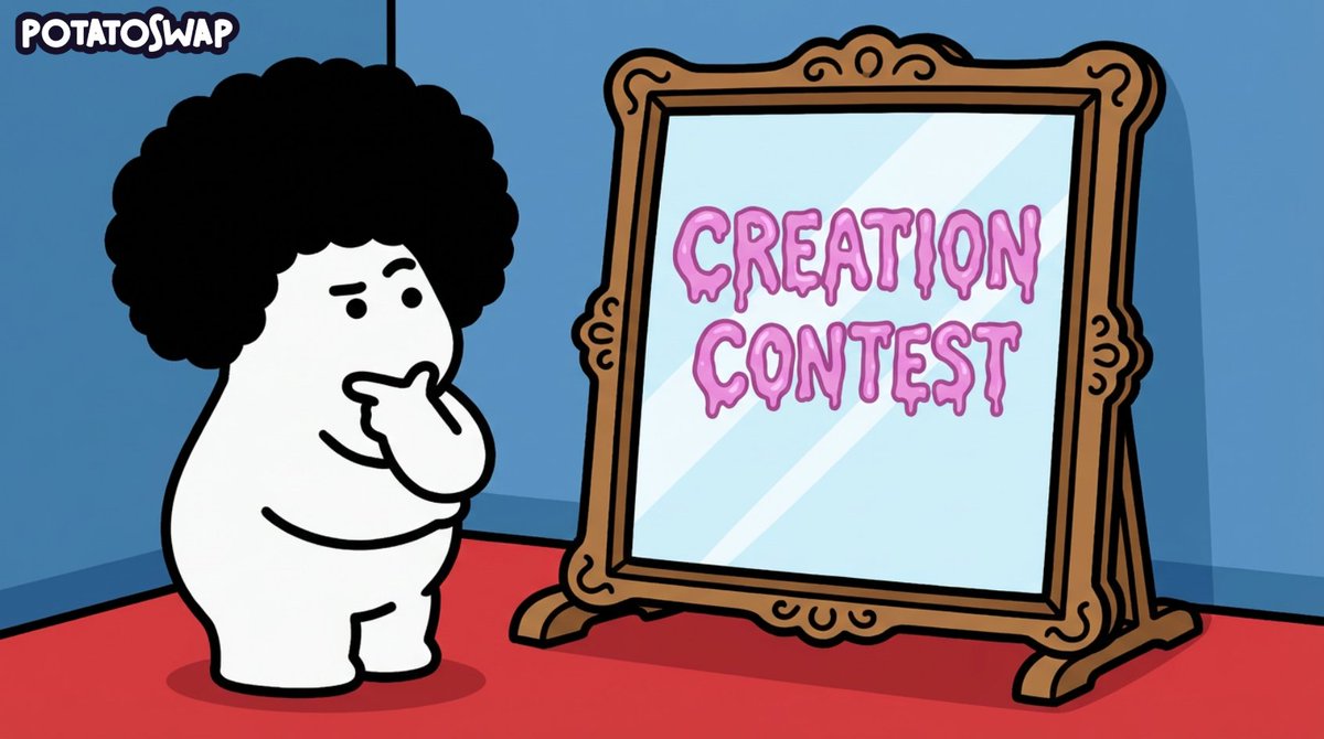 PotatoSwap_Fi's tweet image. POTATO MEME CREATION CONTEST IS LIVE!

Bring the Potato to life — show us your version of PotatoSwap, in any style or universe you imagine. AI images, short videos, doodles, chaos… everything’s welcome. 🤩

🗓 Nov 27 – Dec 8
🏆 Rewards:
🥇 50 USDT
🥈 30 USDT
🥉 20 USDT
🏅…