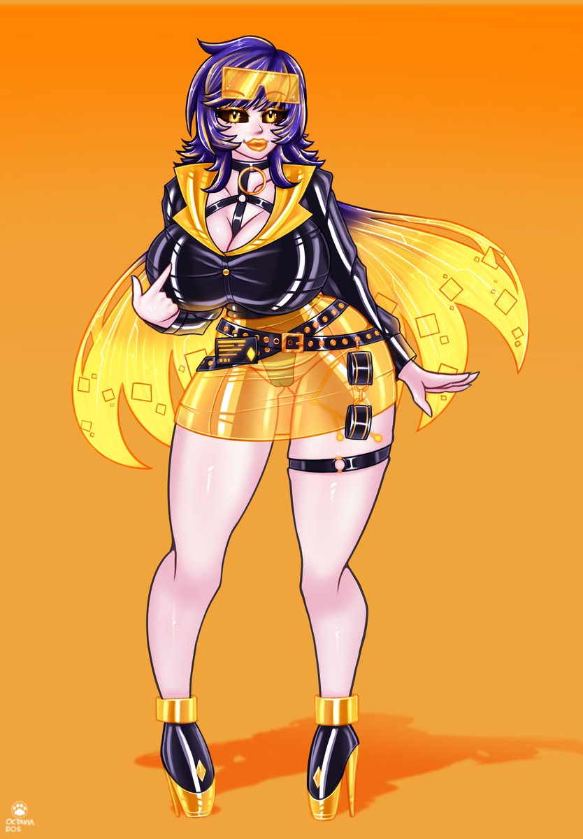 MillyMagicCat's tweet image. A corrupted Bimbo-fy Secretary !! 
COM for @HidraCorpNSFW