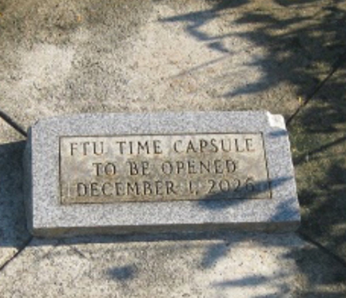 Facts_UCF's tweet image. Throwback Thursday: 49 Years ago in 1976 FTU Students buried a time capsule near Millican Hall.  In just about a year,  it will be opened up on 12.01.2026 
Any Guesses what will be found?