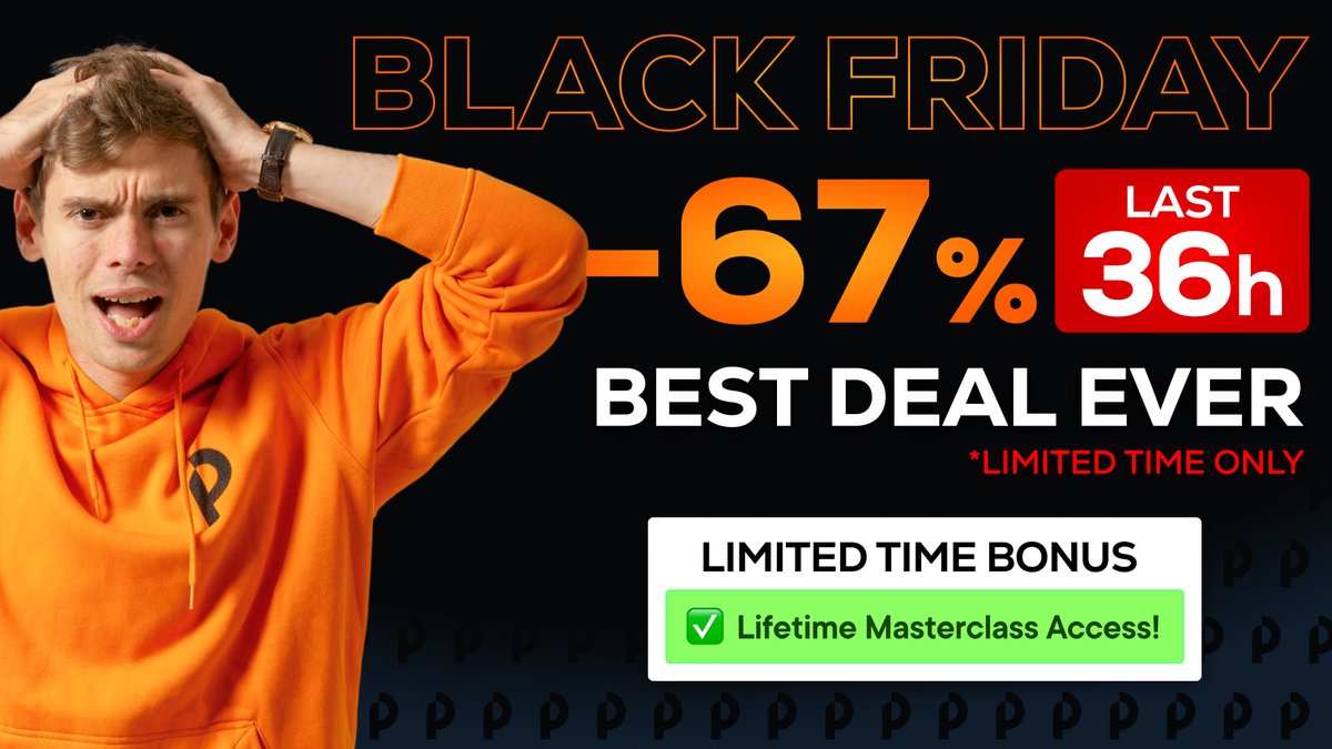 Time is running out! Don't miss your chance to join Team Pokercode with our best deal of all time - offer ends in 36 hours! pokercode.com