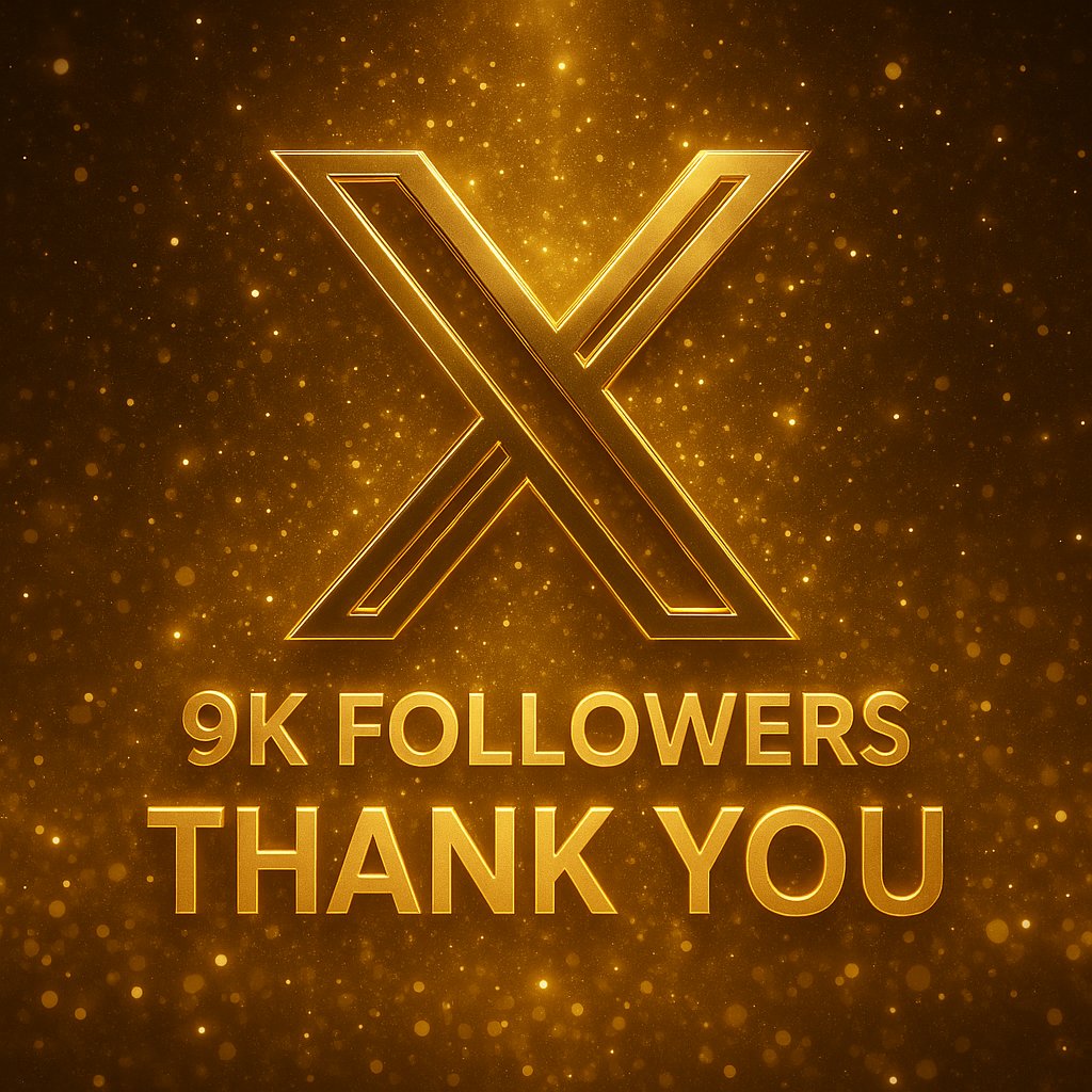 sansofibm's tweet image. Thank you 9000+ followers.

I&apos;m truly grateful! ✨✨